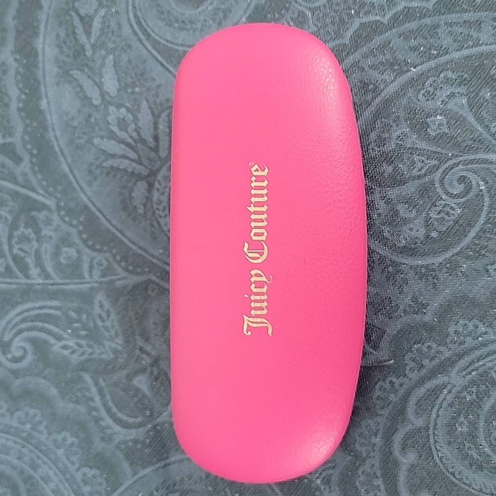 Juicy Couture Pink Clamshell Eyeglasses Case (Case Only)